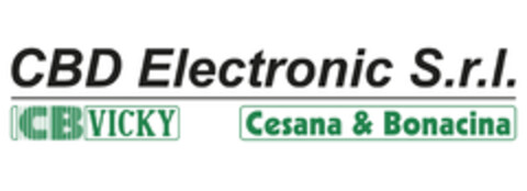 CBD Electronic S.r.l. CB VICKY Cesana & Bonacina Logo (EUIPO, 04.03.2016)