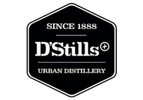 SINCE 1888 D'Stills URBAN DISTILLLERY Logo (EUIPO, 08/18/2017)