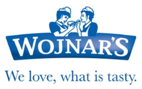 WOJNAR'S WE LOVE, WHAT IS TASTY Logo (EUIPO, 10.08.2018)