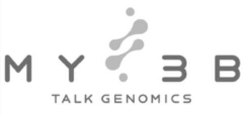 MY3B TALK GENOMICS Logo (EUIPO, 12/12/2018)