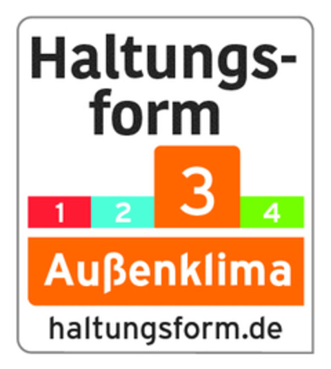 Haltungsform 1234 Außenklima haltungsform.de Logo (EUIPO, 18.02.2019)