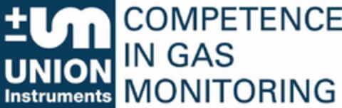 UNION Instruments COMPETENCE IN GAS MONITORING Logo (EUIPO, 05/08/2019)