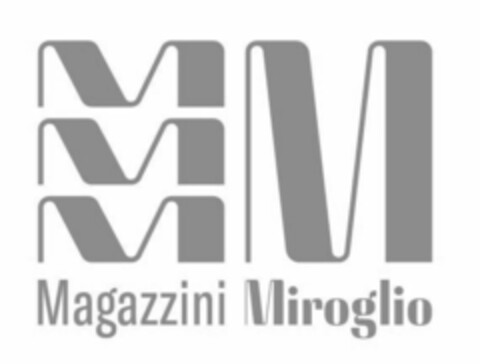 MM MAGAZZINI MIROGLIO Logo (EUIPO, 02/14/2020)