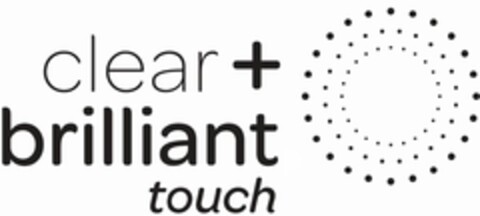 clear + brilliant touch Logo (EUIPO, 06/24/2020)