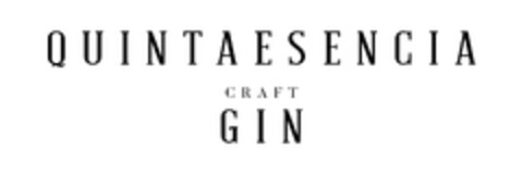 QUINTAESENCIA CRAFT GIN Logo (EUIPO, 04.11.2020)