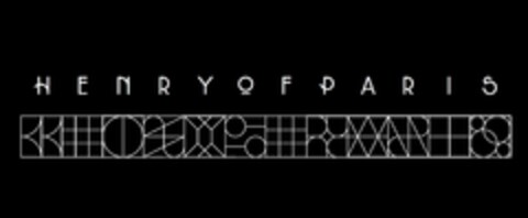 HENRY OF PARIS Logo (EUIPO, 05/23/2022)