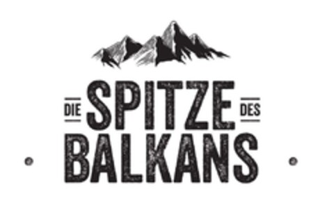 DIE SPITZE DES BALKANS Logo (EUIPO, 10.05.2023)