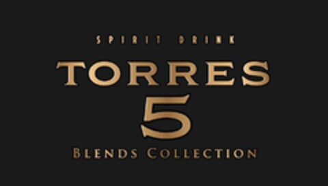 SPIRIT DRINK TORRES 5 BLENDS COLLECTION Logo (EUIPO, 22.06.2023)