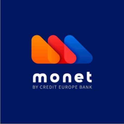 monet BY CREDIT EUROPE BANK Logo (EUIPO, 17.10.2023)