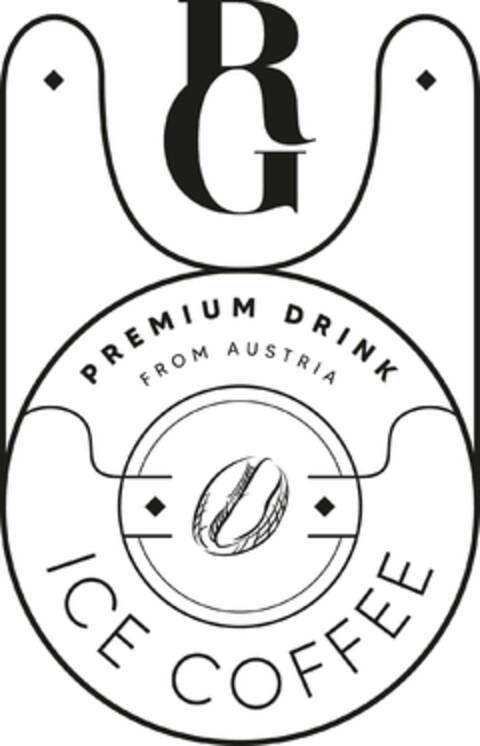 PREMIUM DRINK FROM AUSTRIA     ICE COFFEE Logo (EUIPO, 04/03/2024)