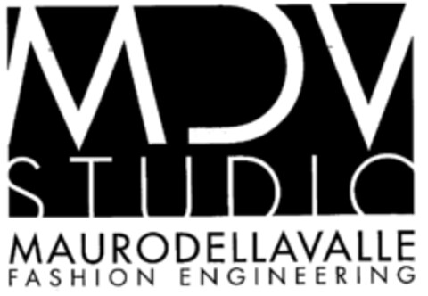 MDV STUDIO MAURO DELLA VALLE FASHION ENGINEERING Logo (EUIPO, 11.08.1998)
