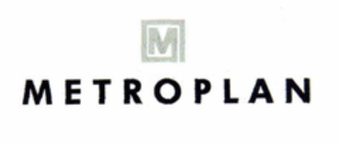 M METROPLAN Logo (EUIPO, 18.05.2001)