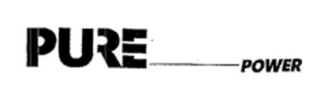 PURE POWER Logo (EUIPO, 05.03.2004)