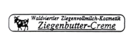 Waldviertler Ziegenvollmilch-Kosmetik Ziegenbutter-Creme Logo (EUIPO, 23.03.2004)