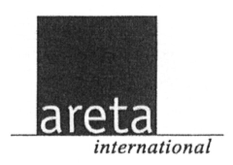 areta international Logo (EUIPO, 08.10.2004)