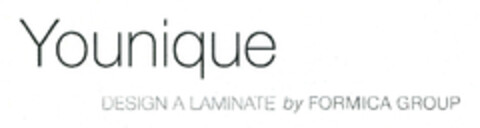 Younique
DESIGN A LAMINATE by FORMICA GROUP Logo (EUIPO, 08/09/2013)