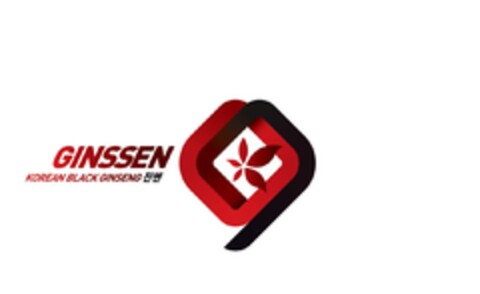 GINSSEN KOREAN BLACK GINSENG Logo (EUIPO, 30.09.2022)