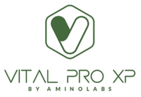 VITAL PRO XP BY AMINOLABS Logo (EUIPO, 04/04/2023)