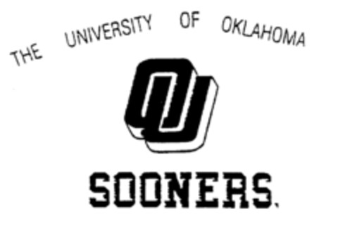 THE UNIVERSITY OF OKLAHOMA OU SOONERS Logo (EUIPO, 04/01/1996)