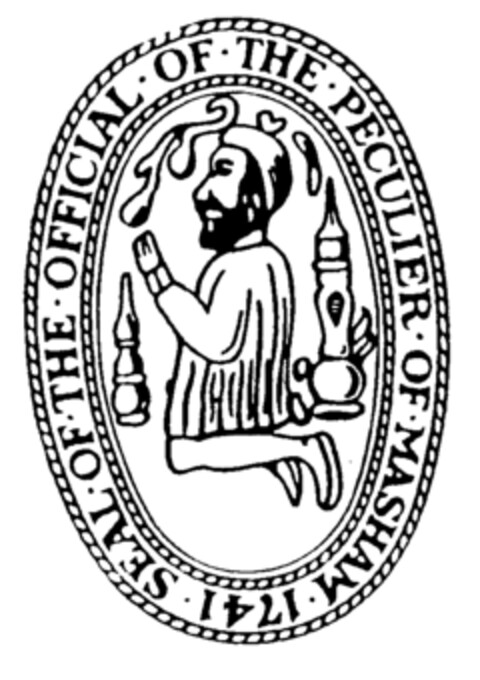 1741 SEAL OF THE OFFICIAL OF THE PECULIER OF MASHAM Logo (EUIPO, 01.04.1996)