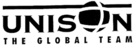 UNISON THE GLOBAL TEAM Logo (EUIPO, 09.09.1996)