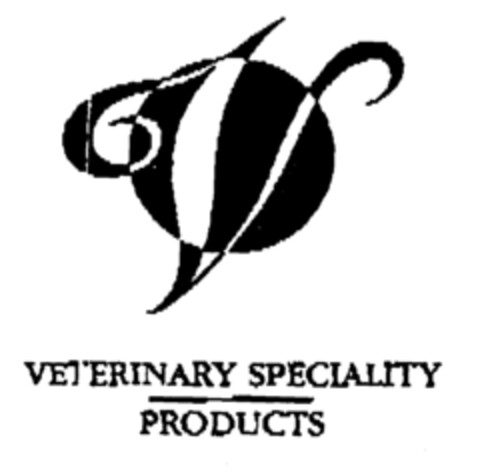 V VETERINARY SPECIALITY PRODUCTS Logo (EUIPO, 04/25/1997)