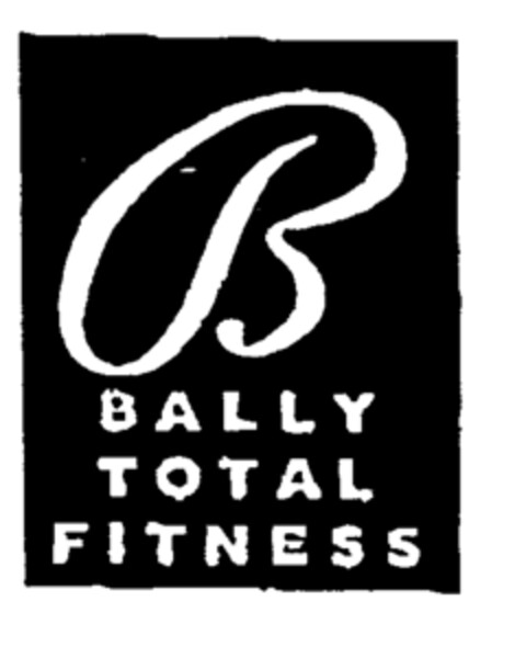 B BALLY TOTAL FITNESS Logo (EUIPO, 25.07.2001)