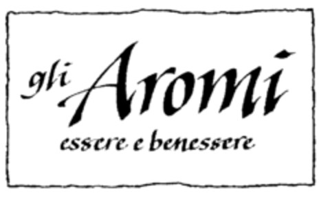 gli Aromi essere e benessere Logo (EUIPO, 27.07.2001)