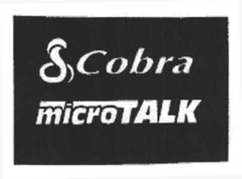 Cobra microTALK Logo (EUIPO, 15.02.2003)