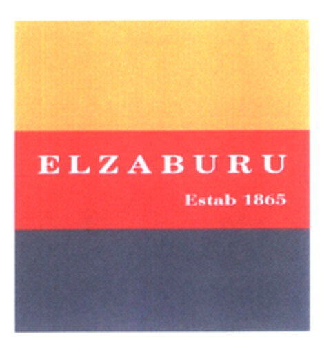 ELZABURU Estab 1865 Logo (EUIPO, 02.10.2003)