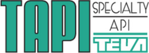 TAPI SPECIALTY API TEVA Logo (EUIPO, 21.07.2006)