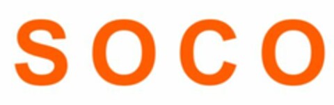 SOCO Logo (EUIPO, 09/21/2006)