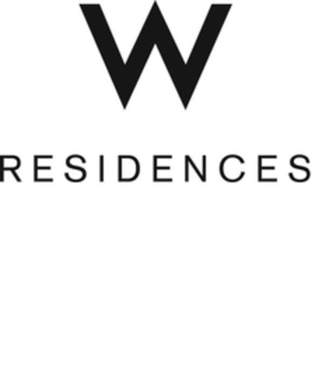 W RESIDENCES Logo (EUIPO, 15.03.2007)