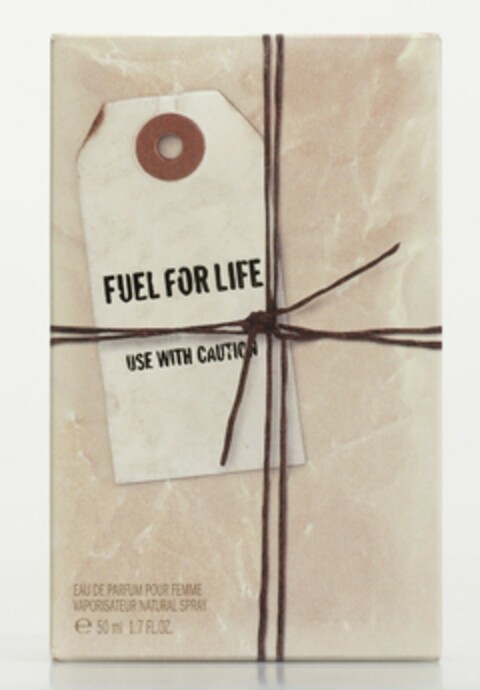 FUEL FOR LIFE USE WITH CAUTION Logo (EUIPO, 14.06.2007)