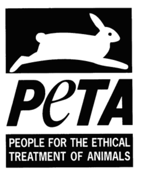 PeTA PEOPLE FOR THE ETHICAL TREATMENT OF ANIMALS Logo (EUIPO, 05.10.2007)