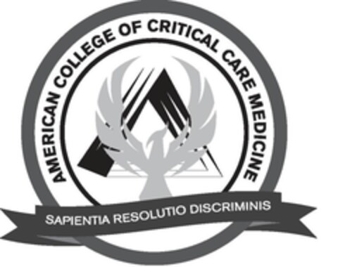 AMERICAN COLLEGE OF CRITICAL CARE MEDICINE SAPIENTIA RESOLUTIO DISCRIMINIS Logo (EUIPO, 05.05.2011)