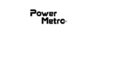 POWER METRO Logo (EUIPO, 02.06.2011)