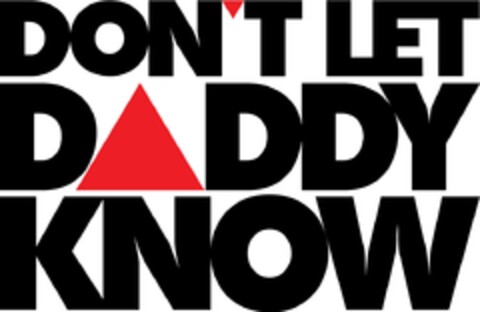 Don't let daddy know Logo (EUIPO, 26.04.2012)