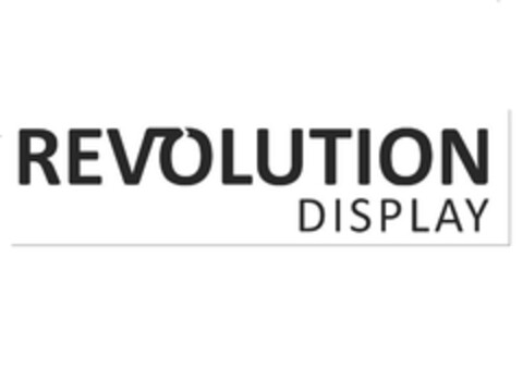 REVOLUTION DISPLAY Logo (EUIPO, 17.07.2013)