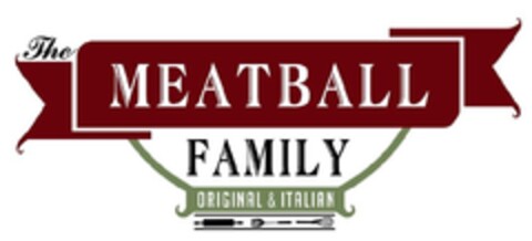 THE MEATBALL FAMILY ORIGINAL & ITALIAN Logo (EUIPO, 10/15/2013)