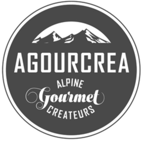 AGOURCREA ALPINE Gourmet CREATEURS Logo (EUIPO, 06.06.2014)