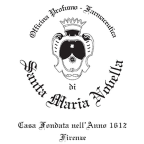 Officina Profumo - Farmaceutica di Santa Maria Novella Casa Fondata  nell'anno 1612 Firenze Logo (EUIPO, 26.11.2014)