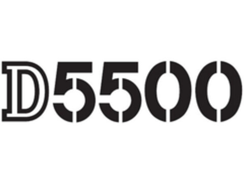 D5500 Logo (EUIPO, 01/05/2015)