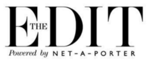 The EDIT Powered by NET-A-PORTER Logo (EUIPO, 02.03.2015)