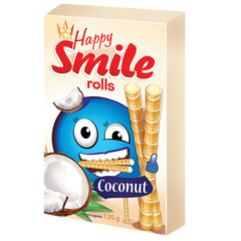 Flis Happy Smile rolls Coconut Logo (EUIPO, 29.08.2016)