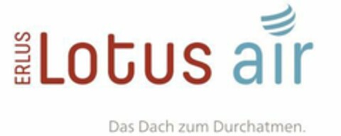 ERLUS Lotus Air Das Dach zum Durchatmen Logo (EUIPO, 01/30/2018)
