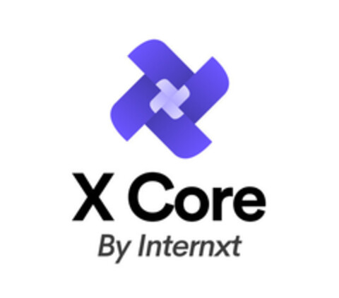 X CORE BY INTERNXT Logo (EUIPO, 09/26/2018)