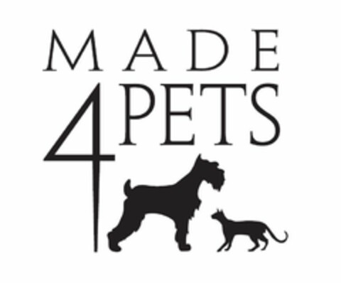 MADE 4 PETS Logo (EUIPO, 06/25/2019)