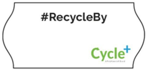 #RecylceBy Cycle+ A PolyMateria Brand Logo (EUIPO, 16.10.2019)