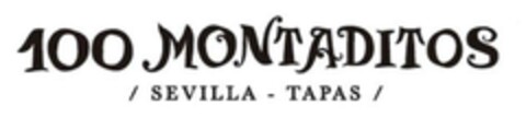 100 MONTADITOS / SEVILLA - TAPAS / Logo (EUIPO, 12/19/2019)